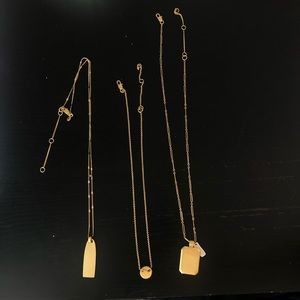 Madewell necklace set